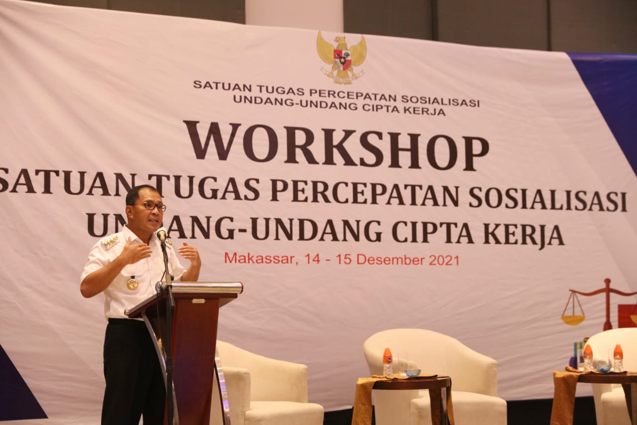 Percepatan Sosialisasi UU Ciptaker, Danny Pomanto Sebut PPKM Obat Covid Terbaik 